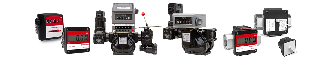 Literzähler und Impulsgeber für industrielli Fluide